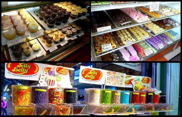 Jelly beans and Cupcakes in St Lawrence Market, Toronto