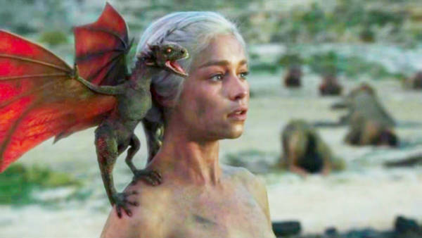 khaleesi and her dragon