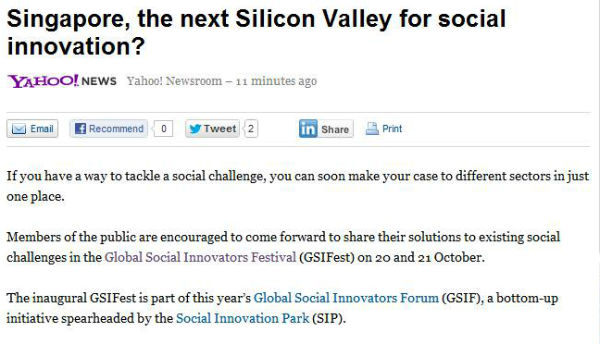 Yahoo boosting search volume through news