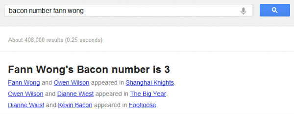 Fann Wong Bacon Number