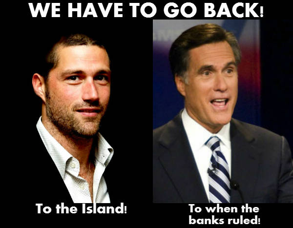 Matthew Fox looks like Mitt Romney