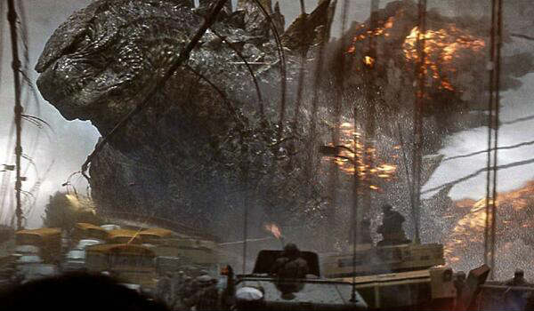 godzilla attacks
